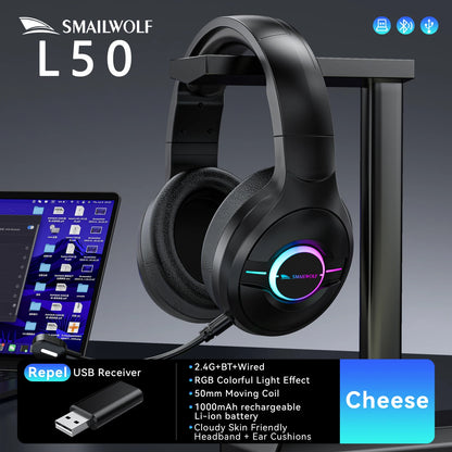 Casque SmailWolf L80 – sans fil Bluetooth