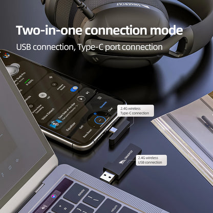 Casque SmailWolf L80 – sans fil Bluetooth