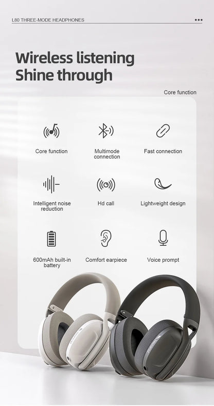 Casque SmailWolf L80 – sans fil Bluetooth