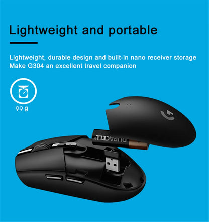 Souris gaming sans fil Logitech G304 Lightspeed