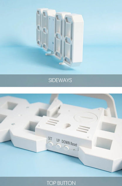 Horloge numérique de bureau et murale