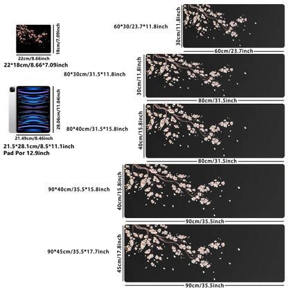 1 PC grand tapis de souris pour bureau