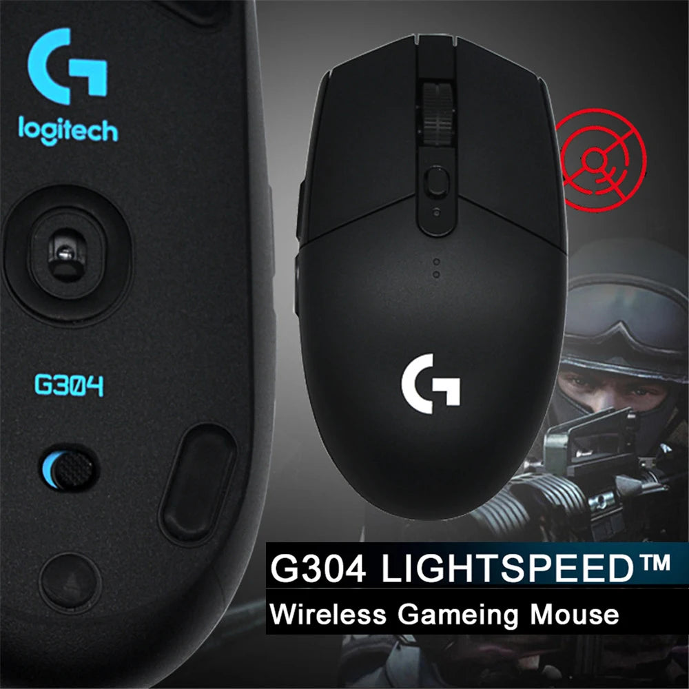 Souris gaming sans fil Logitech G304 Lightspeed