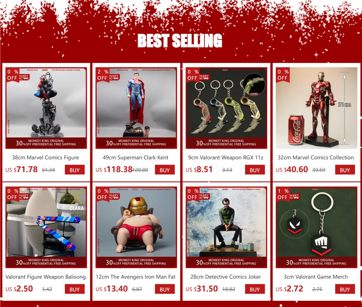 Porte-clés miniature Valorant