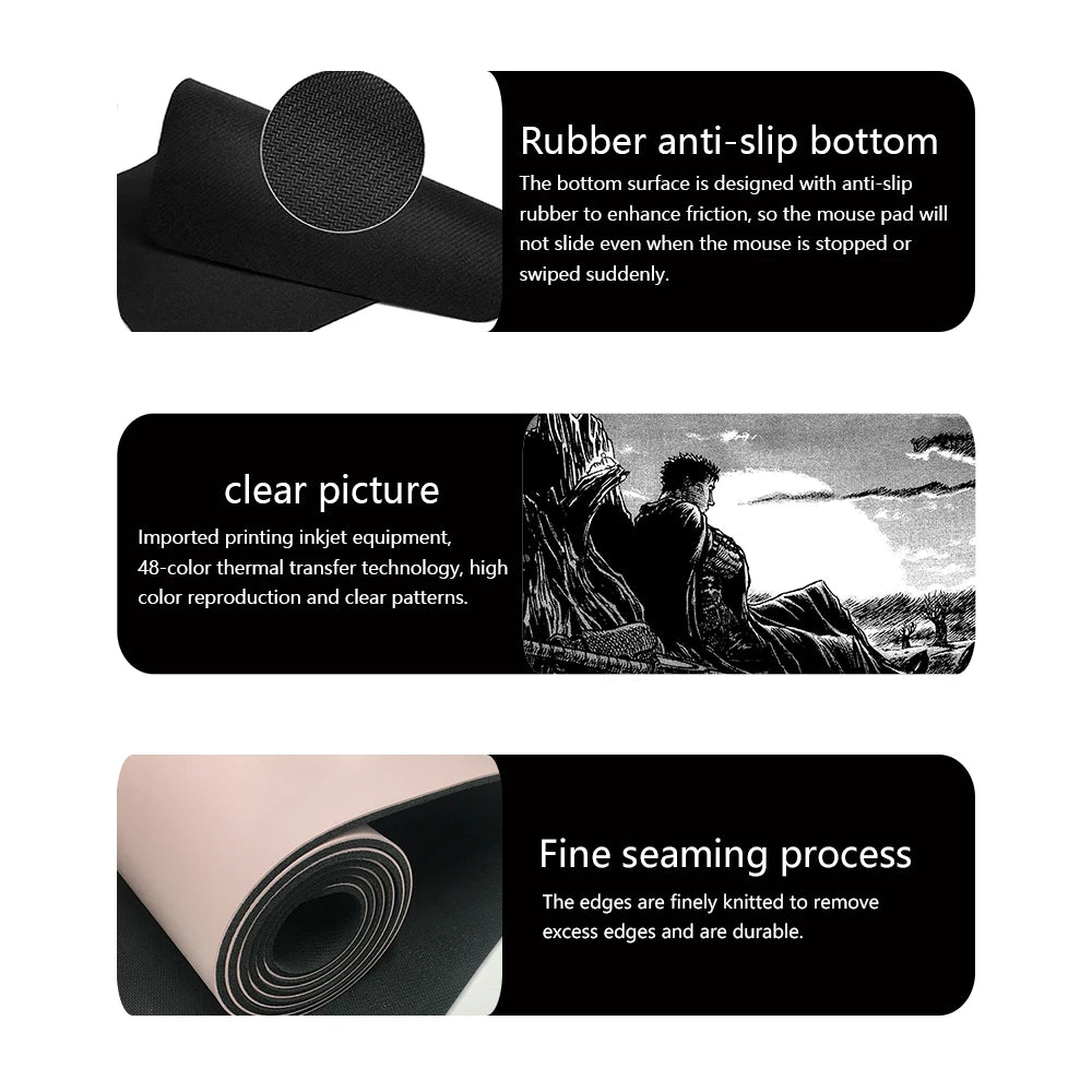 Tapis de souris cerisier japonais – XL