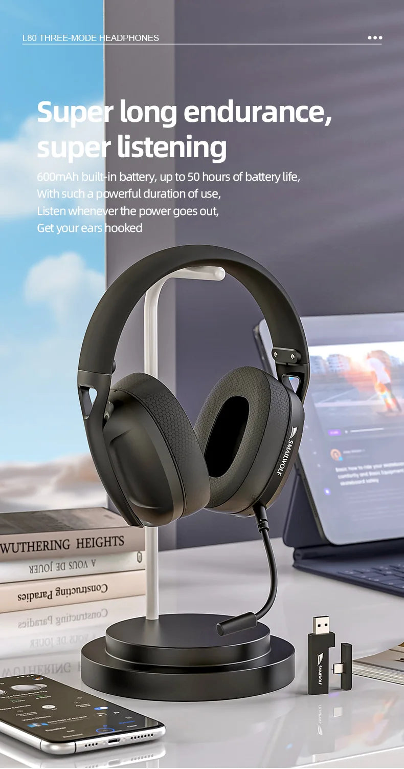 Casque SmailWolf L80 – sans fil Bluetooth