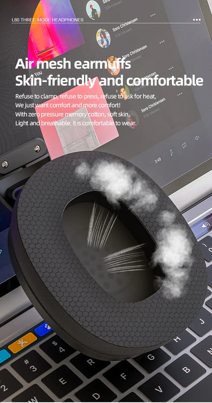 Casque SmailWolf L80 – sans fil Bluetooth